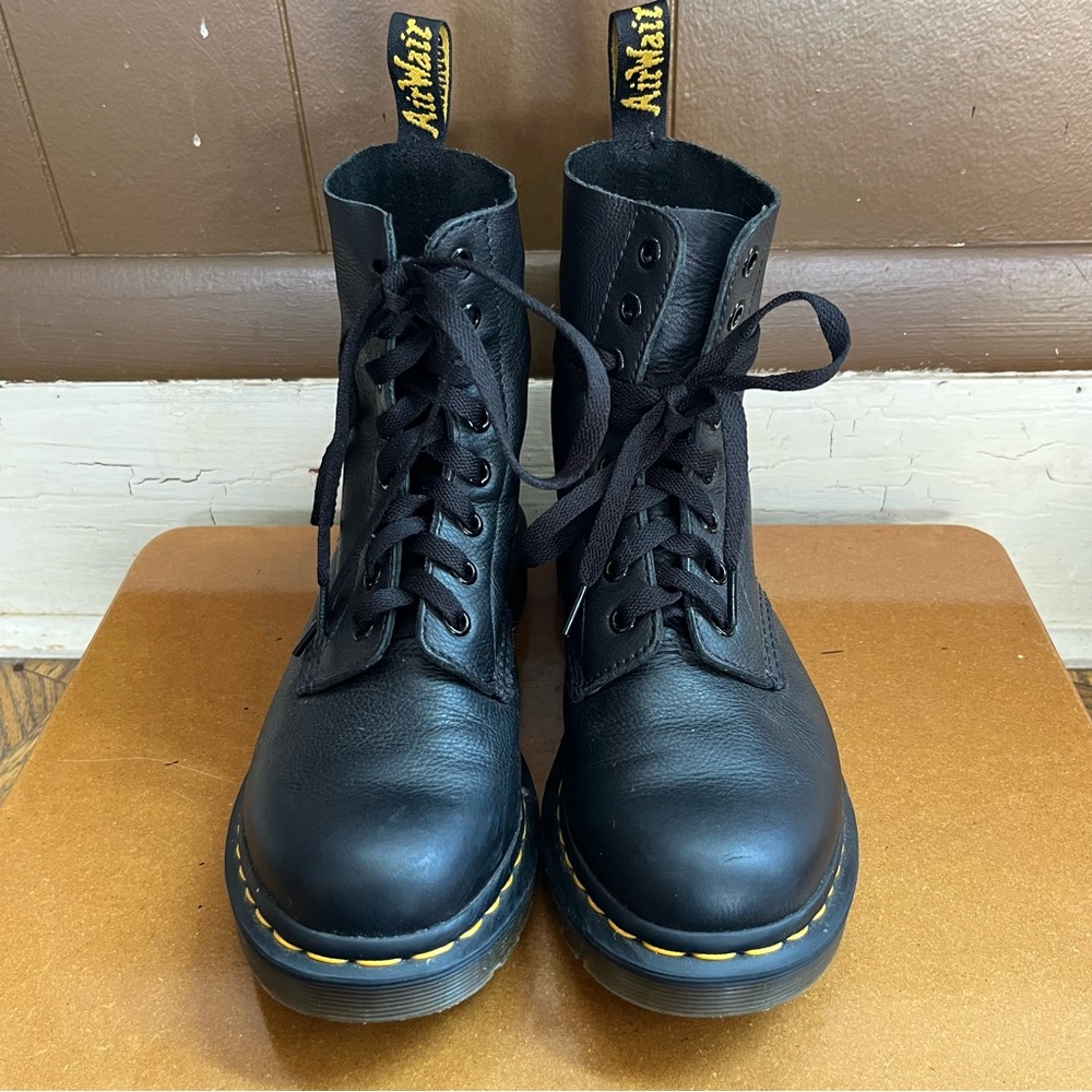 Dr. Martens Black Leather Boots
